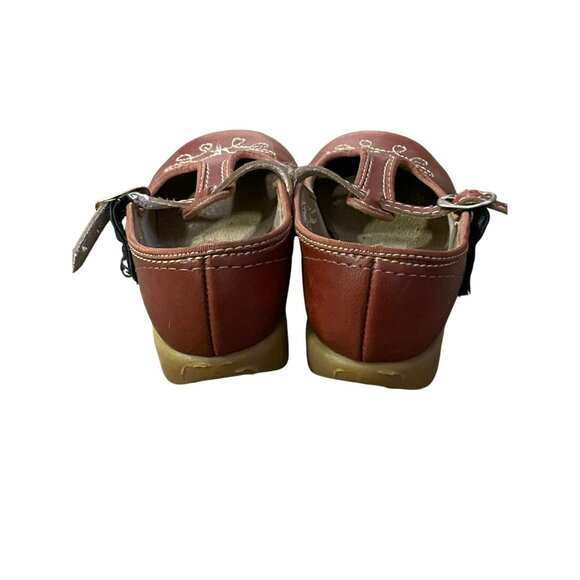 Vintage Dyna Kids Mary Janes Little Girls 8 Used Brown - Picture 4 of 12